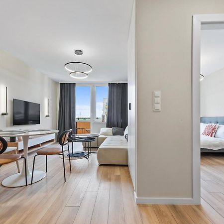 Rentplanet - Apartament Miedzynarodowa Varsó Kültér fotó